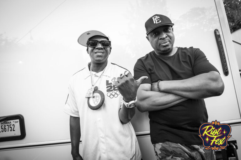 Public Enemy on Sept. 20, 2024 at Riot Fest