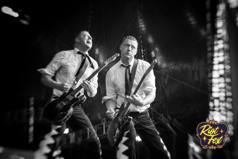 The Hives on Sept. 21, 2024 at Riot Fest