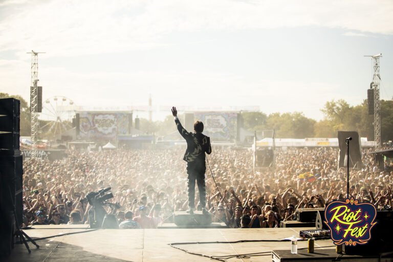 The Hives on Sept. 21, 2024 at Riot Fest