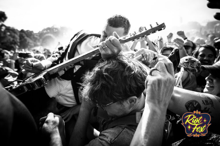 The Hives on Sept. 21, 2024 at Riot Fest