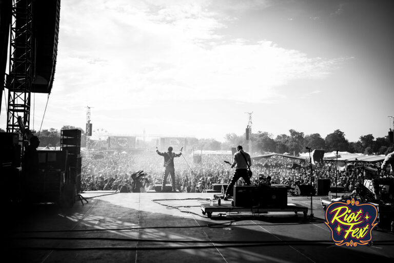 The Hives on Sept. 21, 2024 at Riot Fest