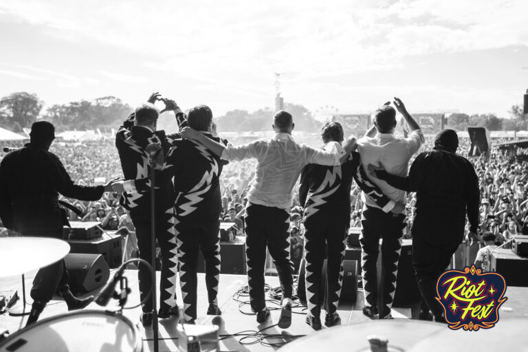 The Hives on Sept. 21, 2024 at Riot Fest