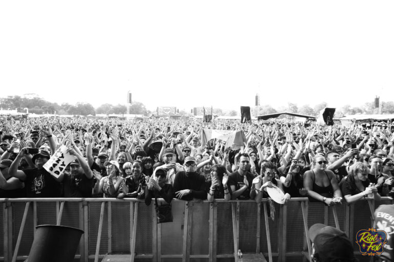 Crowd on Sept. 20, 2024 at Riot Fest