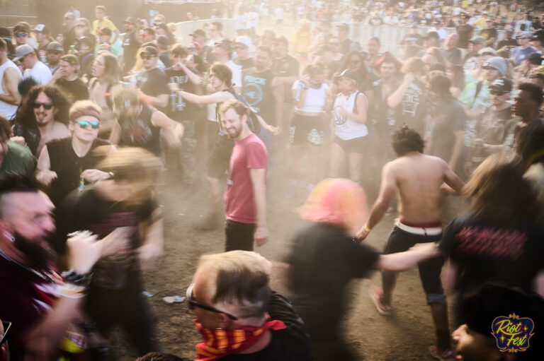 Crowd on Sept. 21, 2024 at Riot Fest