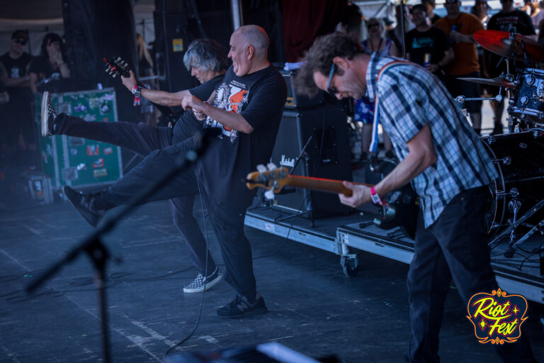 The Dead Milkmen on Sept. 21, 2024 at Riot Fest