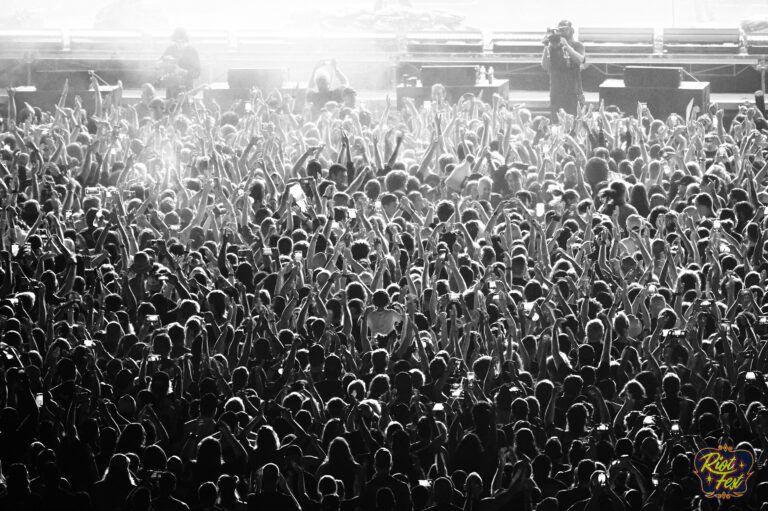 Crowd on Sept. 20, 2024 at Riot Fest