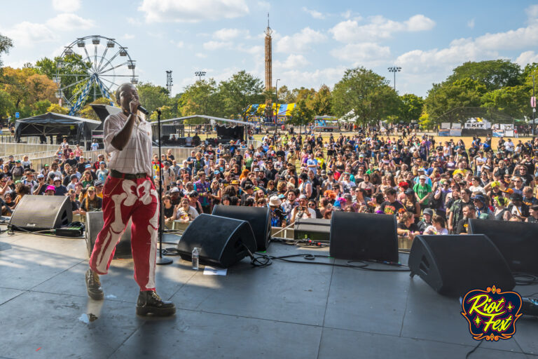 Jhariah on Sept. 20, 2024 at Riot Fest