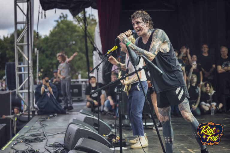 Laura Jane Grace with Catbite at Riot Fest 2024