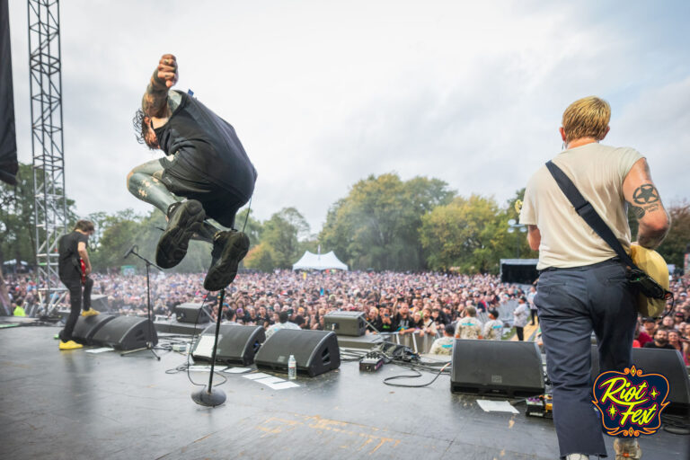 Laura Jane Grace with Catbite at Riot Fest 2024