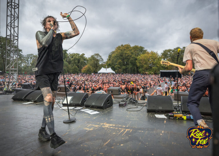 Laura Jane Grace with Catbite at Riot Fest 2024