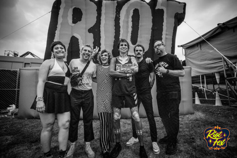 Laura Jane Grace with Catbite at Riot Fest 2024