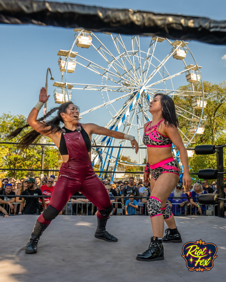 Wrestling at Riot Fest 2024