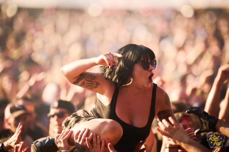 Crowd on Sept. 20, 2024 at Riot Fest