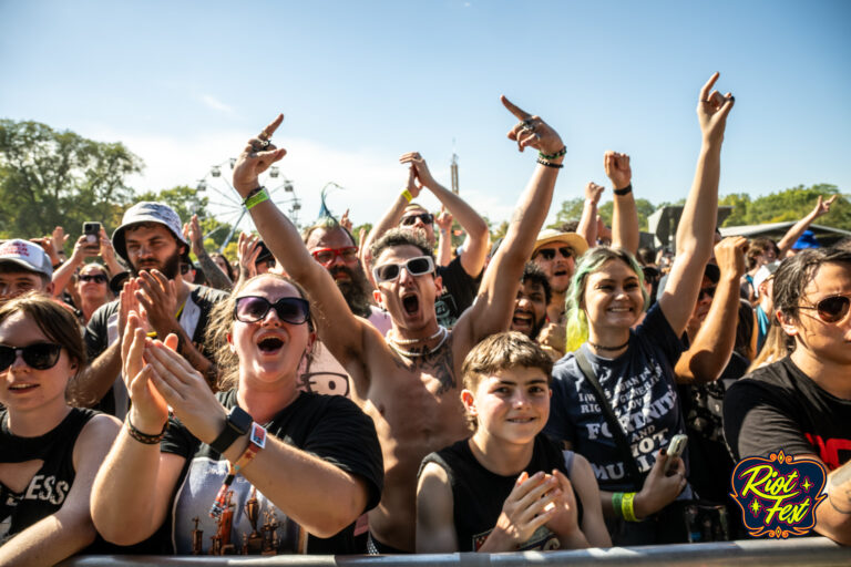 Crowd on Sept. 21, 2024 at Riot Fest