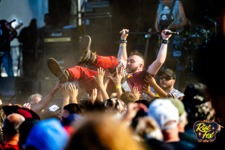 Crowd on Sept. 21, 2024 at Riot Fest