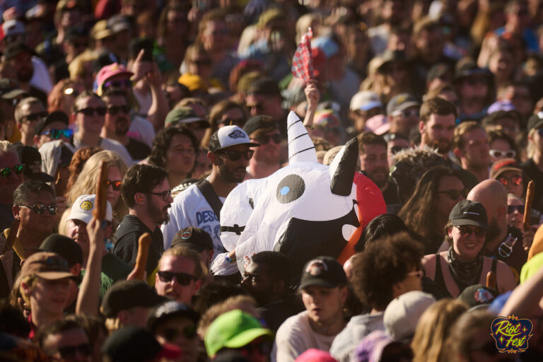 Crowd on Sept. 21, 2024 at Riot Fest