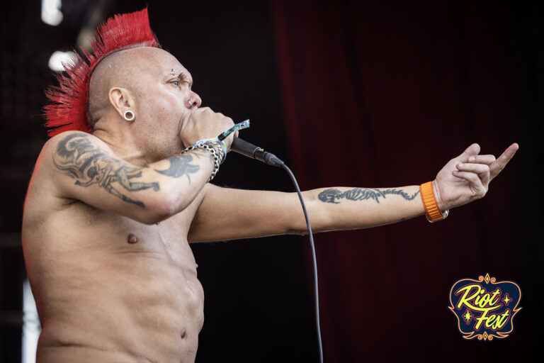 The Exploited at Riot Fest 2024