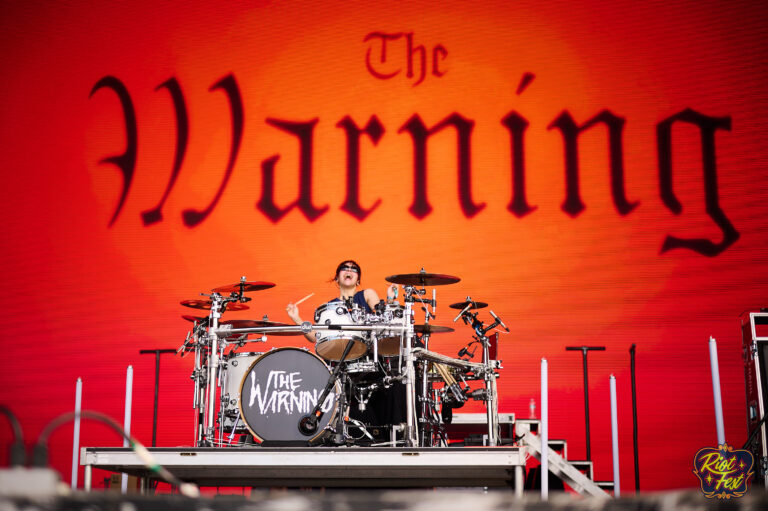 The Warning on Sept. 20, 2024 at Riot Fest