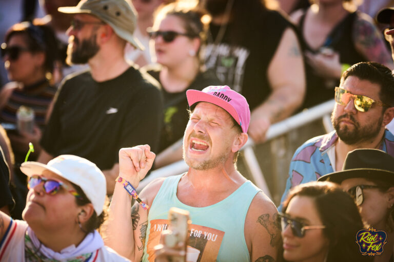 Crowd on Sept. 21, 2024 at Riot Fest