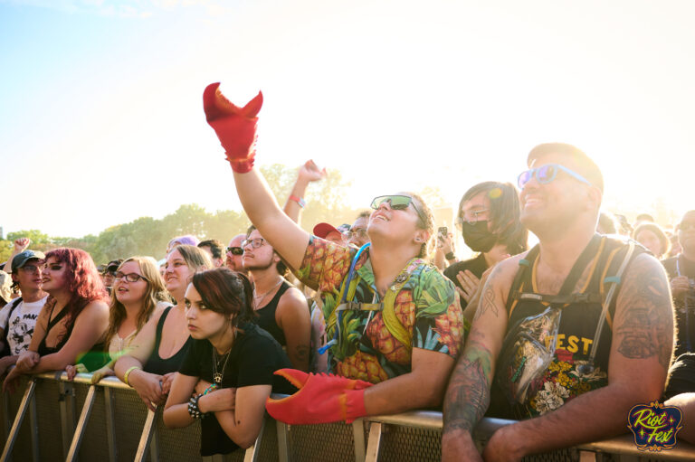 Crowd on Sept. 21, 2024 at Riot Fest