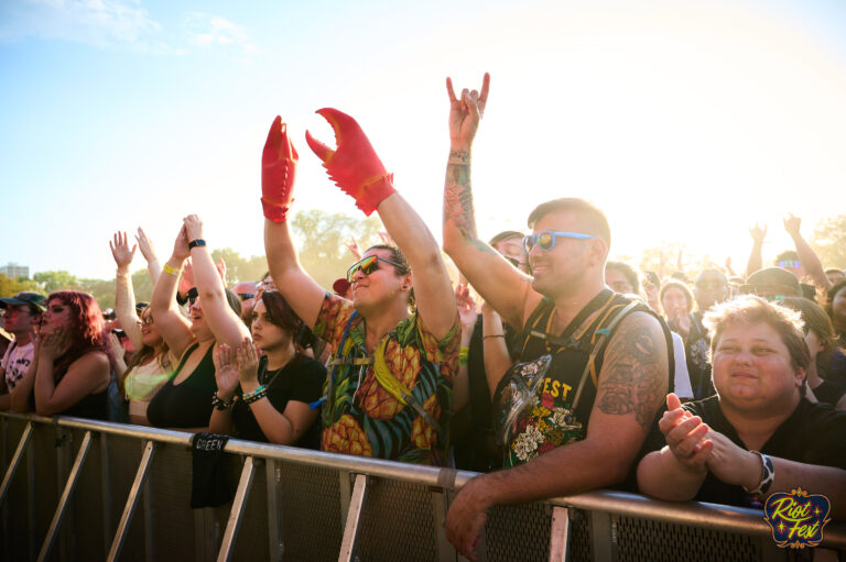 Crowd on Sept. 21, 2024 at Riot Fest