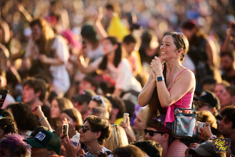 Crowd on Sept. 21, 2024 at Riot Fest