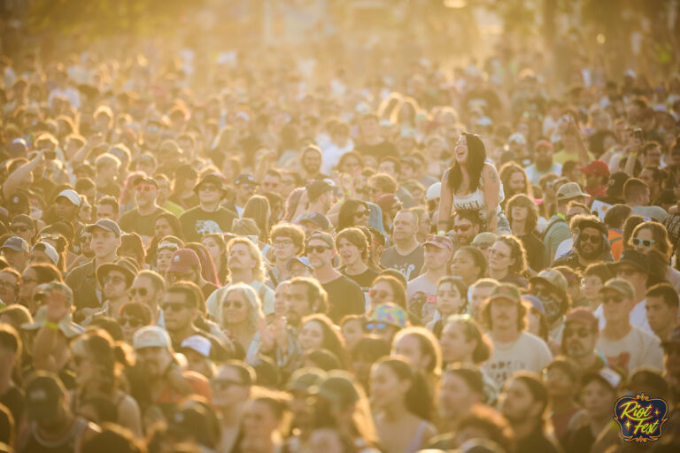 Crowd on Sept. 21, 2024 at Riot Fest