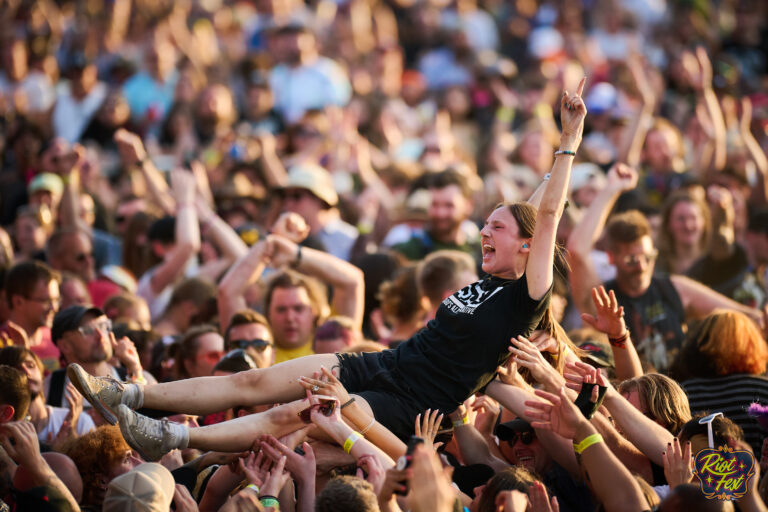 Crowd on Sept. 21, 2024 at Riot Fest