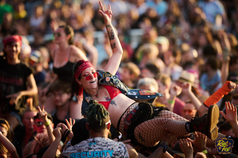 Crowd on Sept. 21, 2024 at Riot Fest