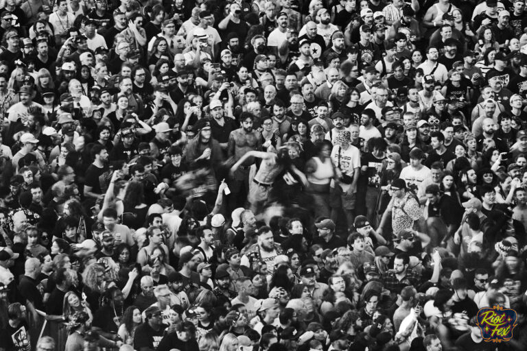 Crowd on Sept. 21, 2024 at Riot Fest