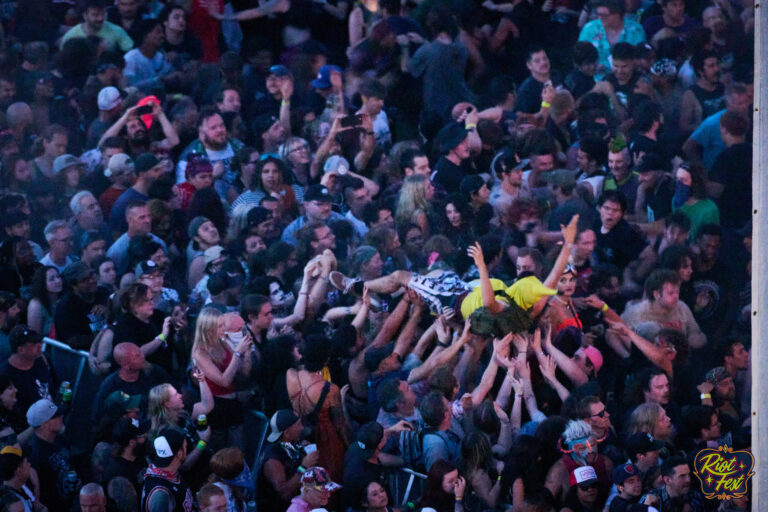 Crowd on Sept. 21, 2024 at Riot Fest