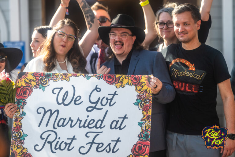 Wedding Chapel on Sept. 21, 2024 at Riot Fest