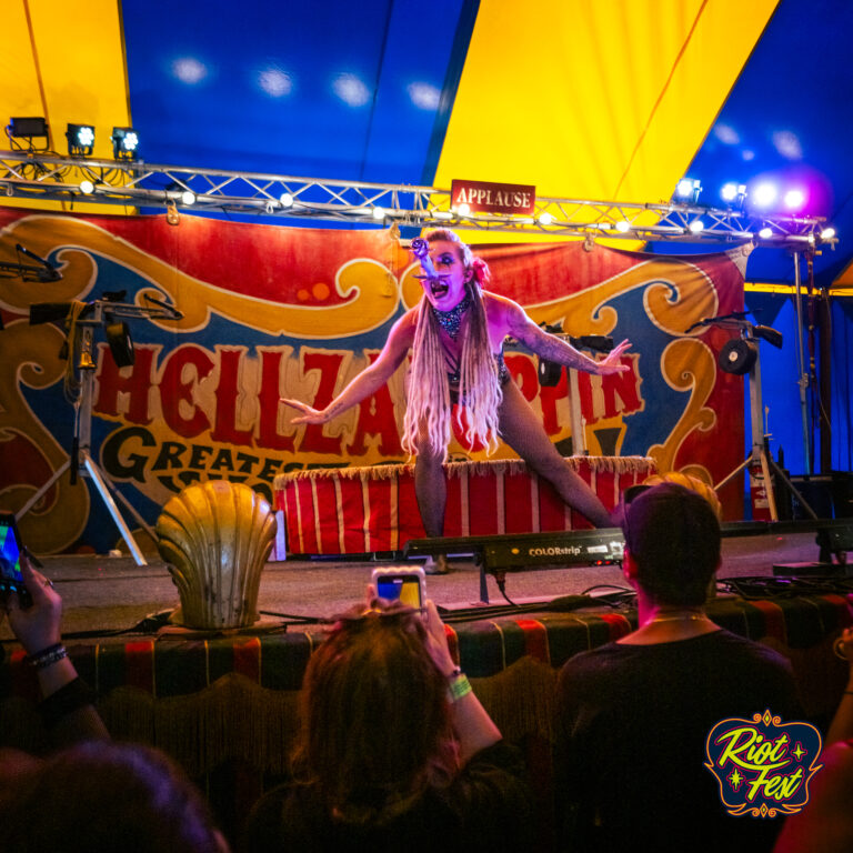 Hellzapoppin on Sept. 20, 2024 at Riot Fest