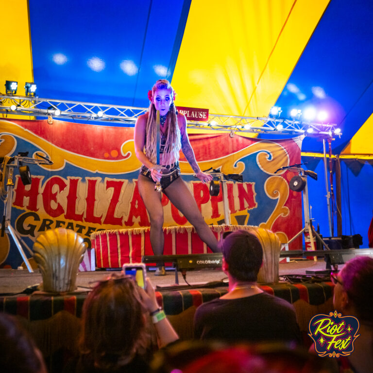 Hellzapoppin on Sept. 20, 2024 at Riot Fest