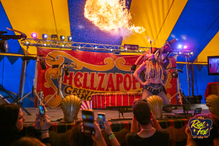 Hellzapoppin on Sept. 20, 2024 at Riot Fest