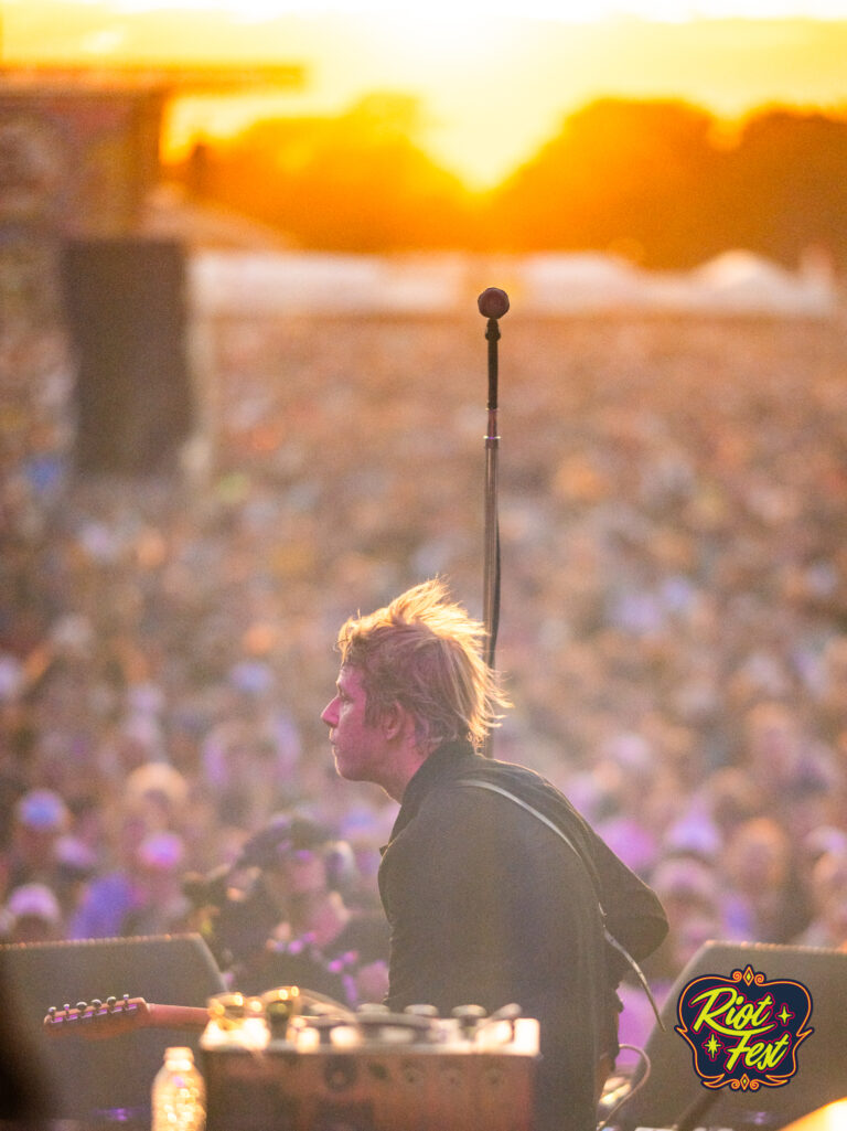 Spoon on Sept. 21, 2024 at Riot Fest