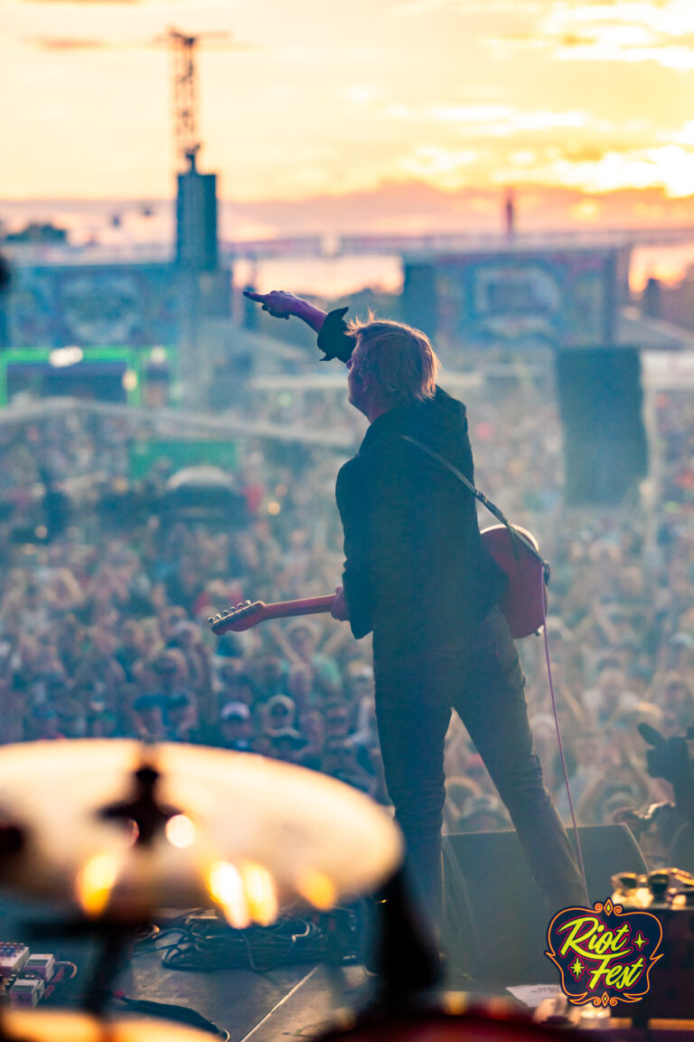 Spoon on Sept. 21, 2024 at Riot Fest