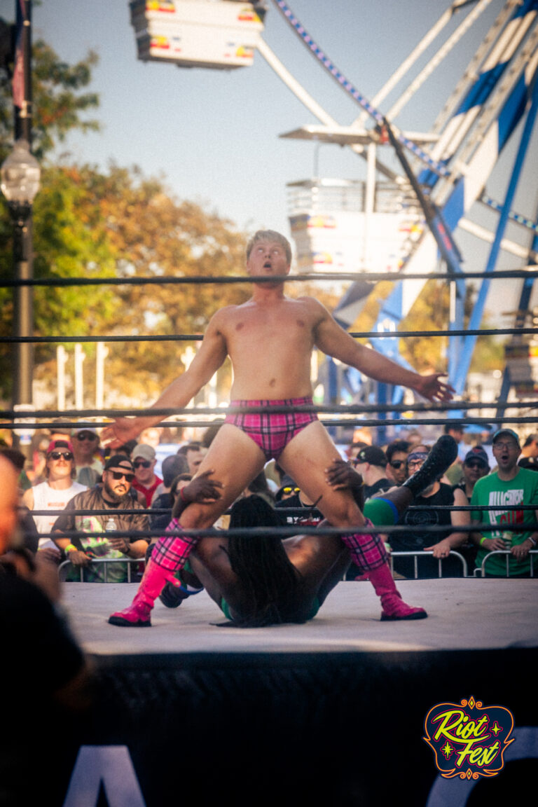 Wrestling on Sept. 20, 2024 at Riot Fest