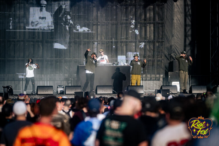 Souls of Mischief on Sept. 20, 2024 at Riot Fest