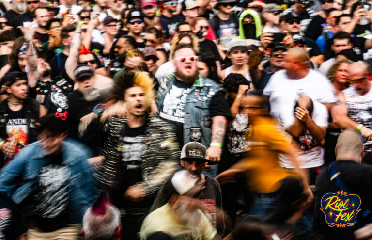 Crowd on Sept. 20, 2024 at Riot Fest