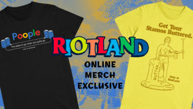 Online exclusive RiotLand merch