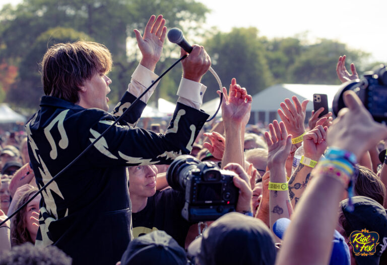 The Hives at Riot Fest 2024