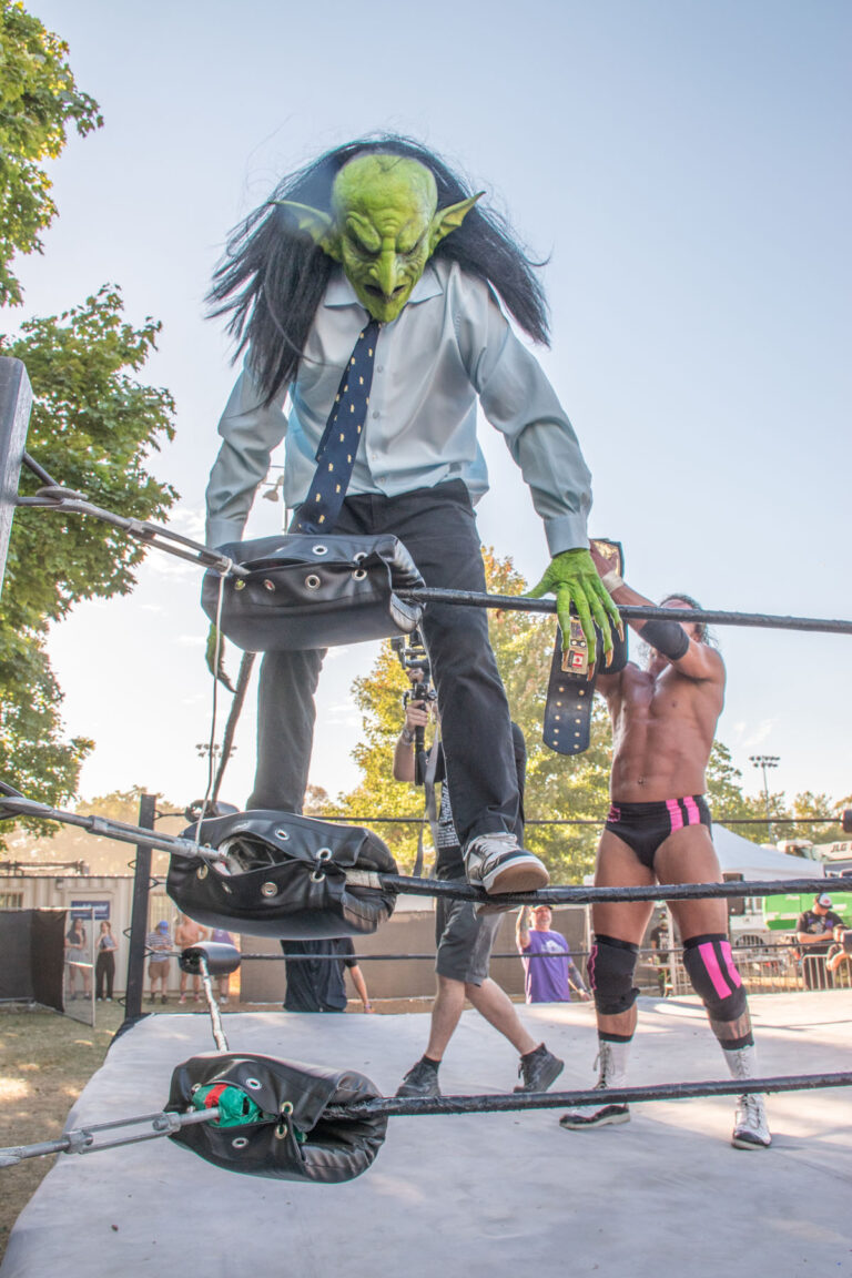 Nekrogoblikon Wrestling on Sept. 21, 2024 at Riot Fest