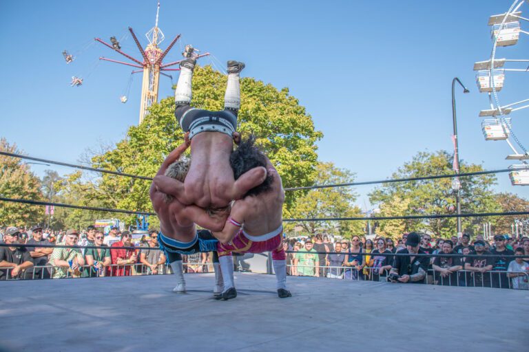 Wrestling on Sept. 21, 2024 at Riot Fest