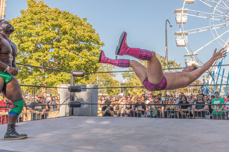 Wrestling on Sept. 21, 2024 at Riot Fest