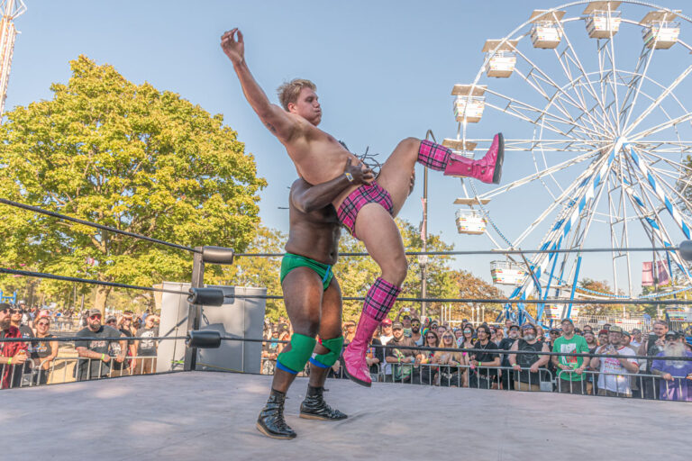 Wrestling on Sept. 21, 2024 at Riot Fest