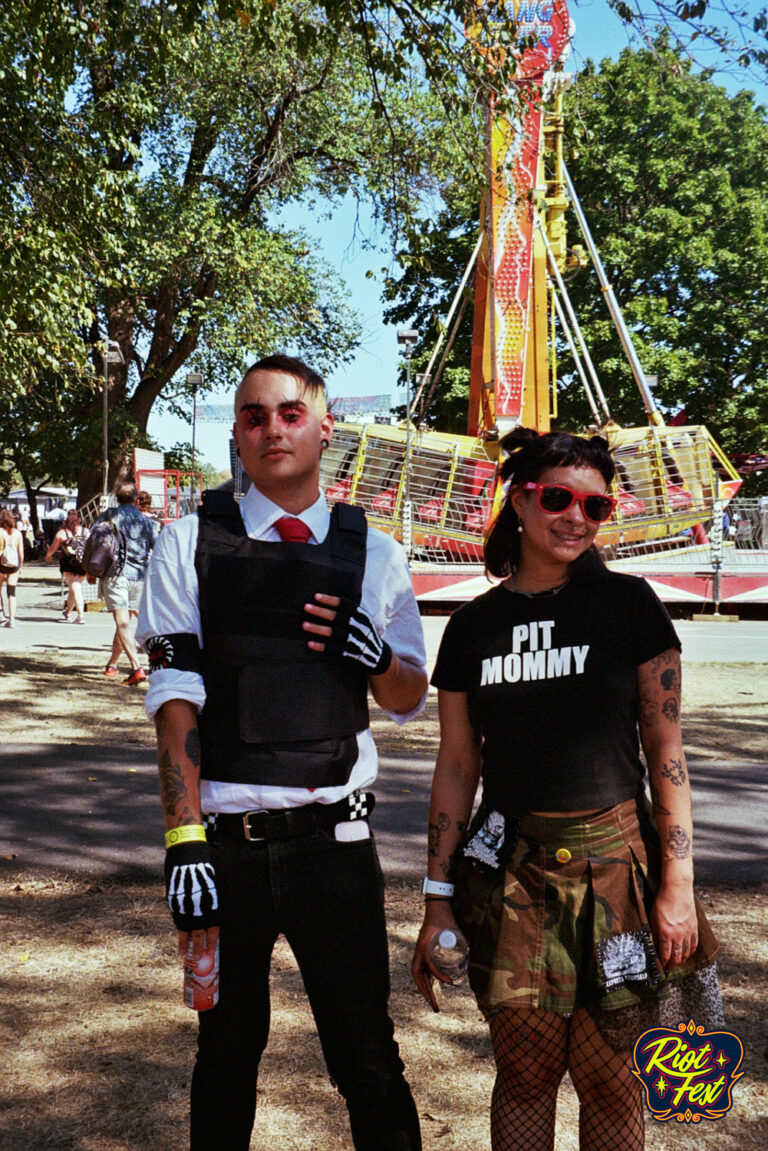 People of Riot Fest. Photo by Kate Russell