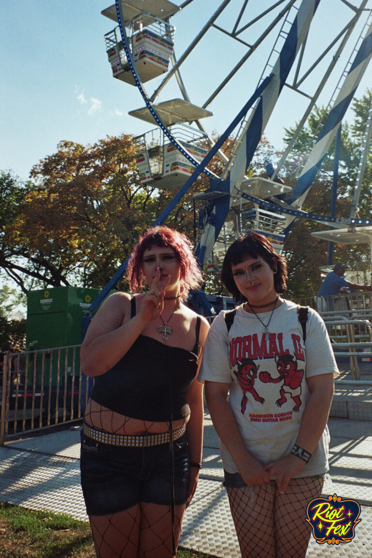 People of Riot Fest. Photo by Kate Russell