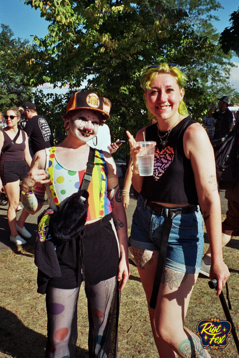 People of Riot Fest. Photo by Kate Russell