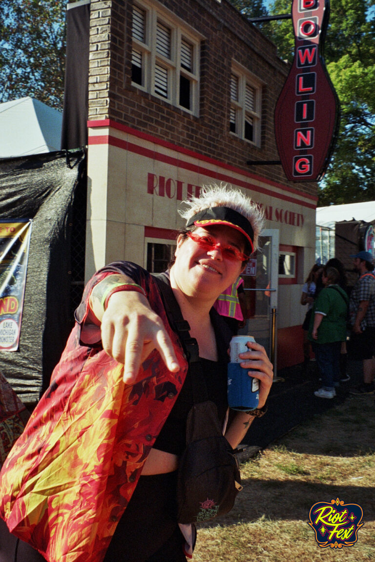 People of Riot Fest. Photo by Kate Russell